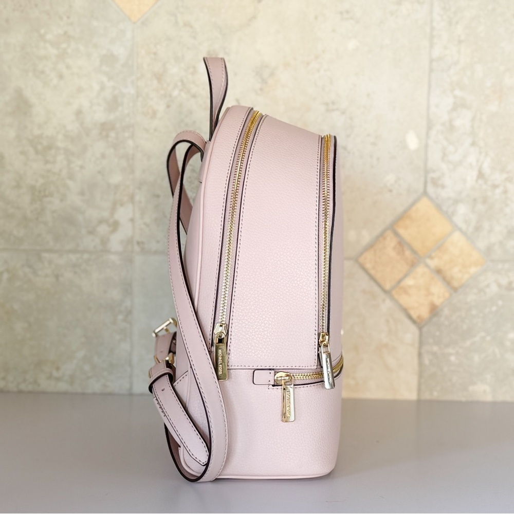 Michael Kors Rhea MediumPink Backpack - Picture 6 of 10